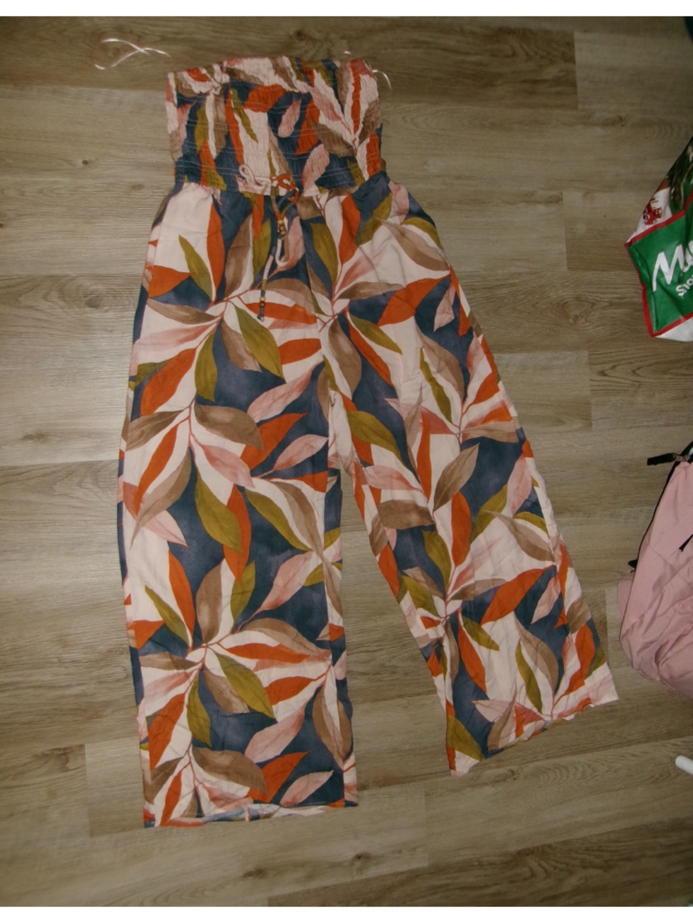 🌿 Dress Forum Tropical Wide Leg Pants (NWT) | Size L
